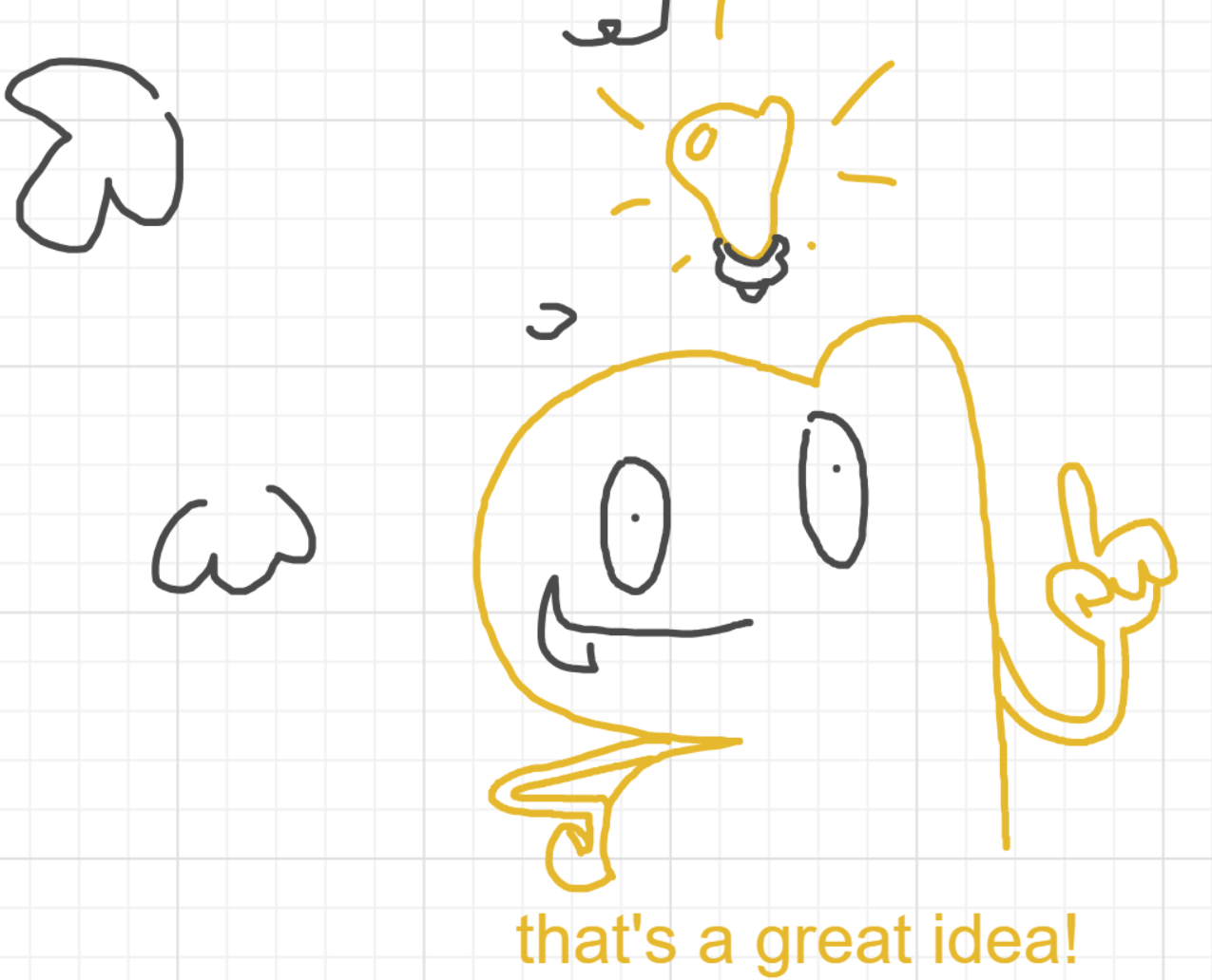 A panel from I've Been Everywhere, Man, episode nine of the Board Boards object show by Furretwalk/WalkingFurret.